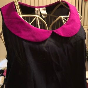 Purple and fuchsia top
